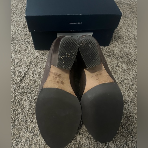 Flash Sale!!!! Cole Haan Brown Booties - Picture 5 of 5